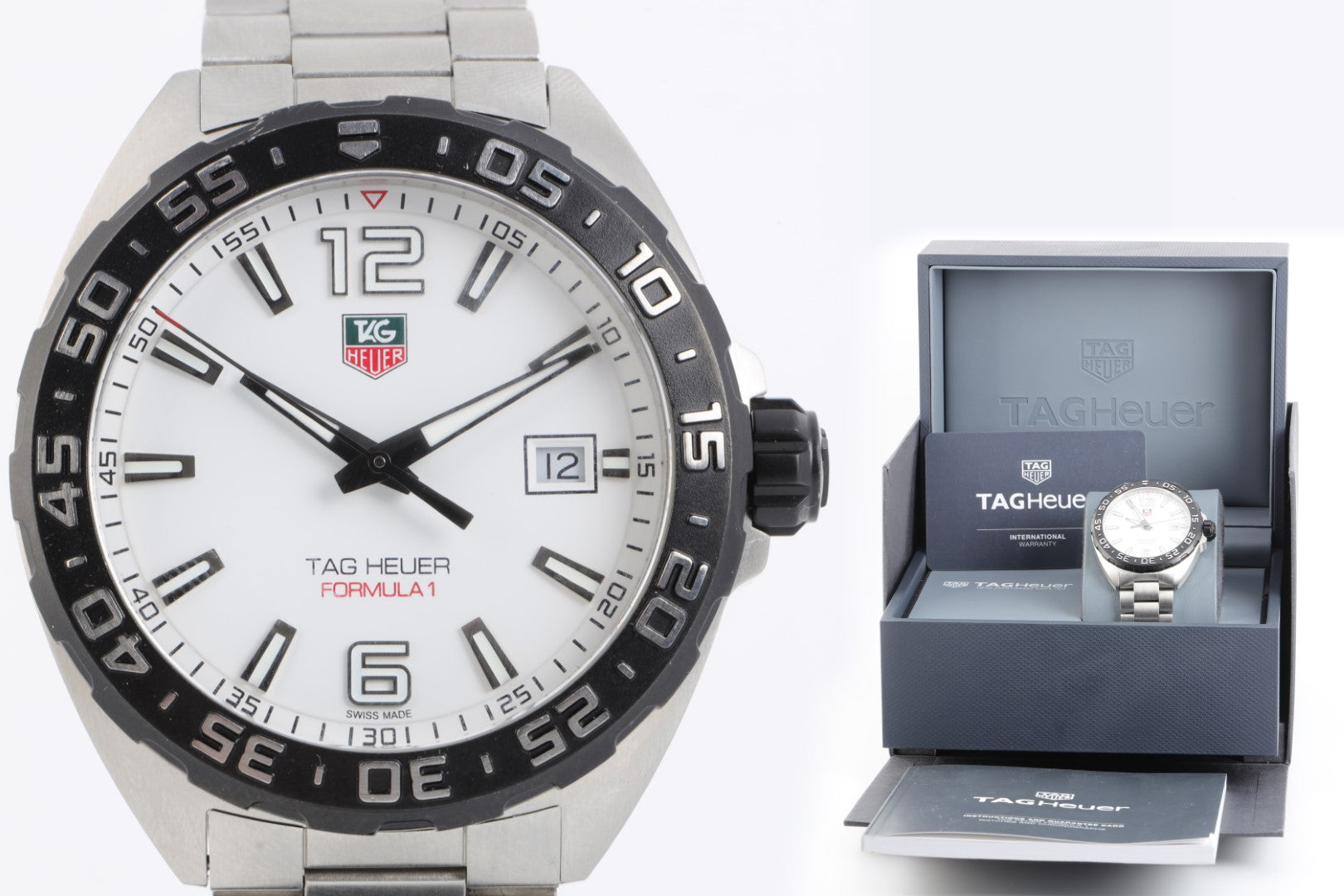 Tag Heuer Formula 1 WAZ1111 Stainless Steel 41mm Men's Watch