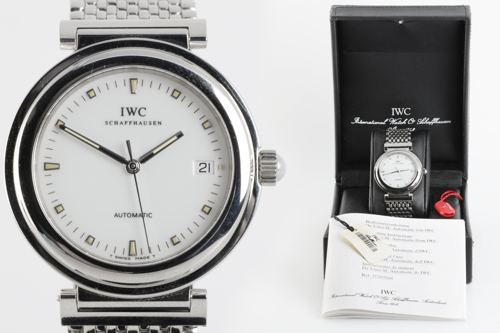 IWC Da Vinci 3528-002 Stainless Steel 37mm Men's Watch – Chorost & Co.