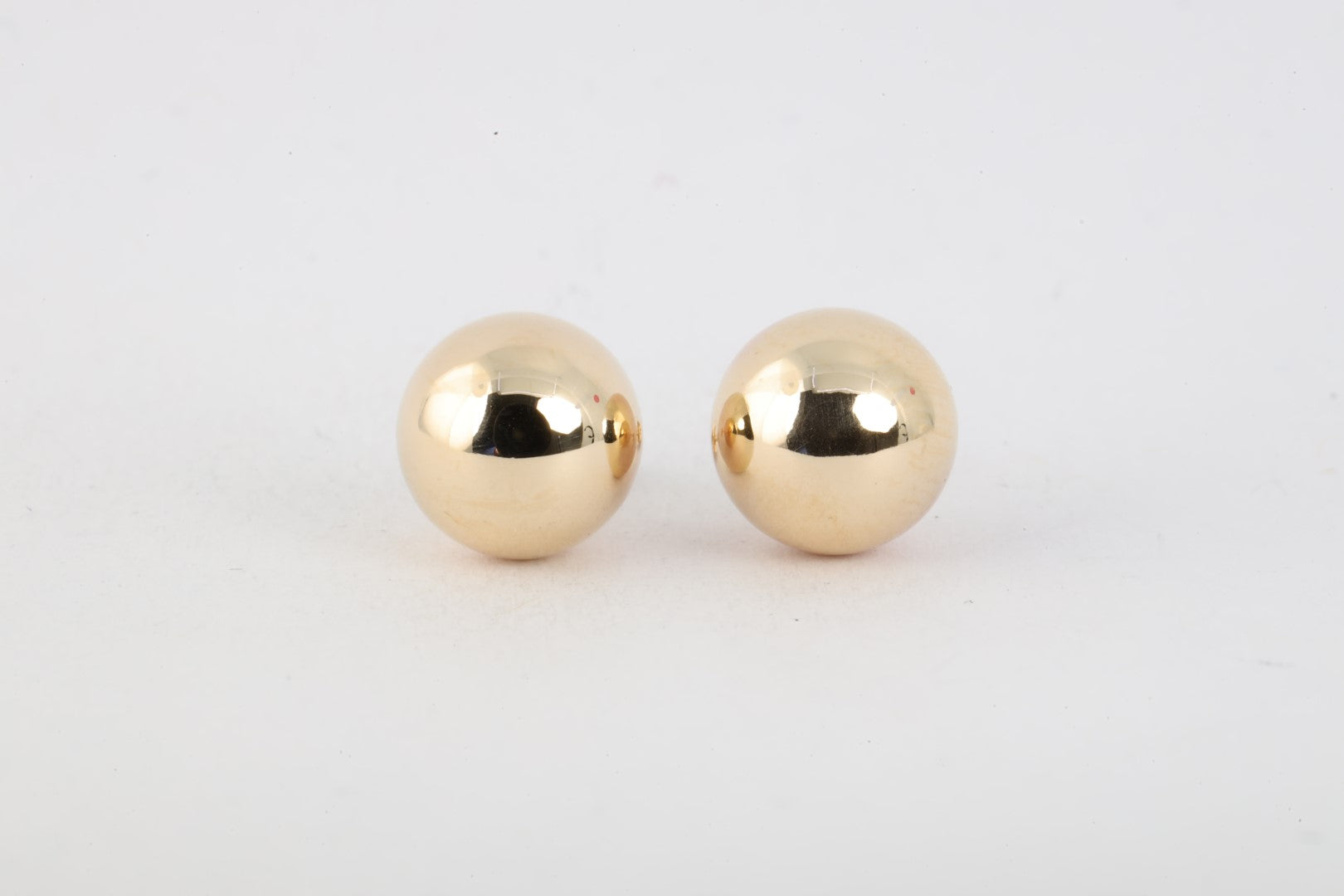 12 Pack: Gold Earring Post Ball Tops, 4mm by Bead Landing™