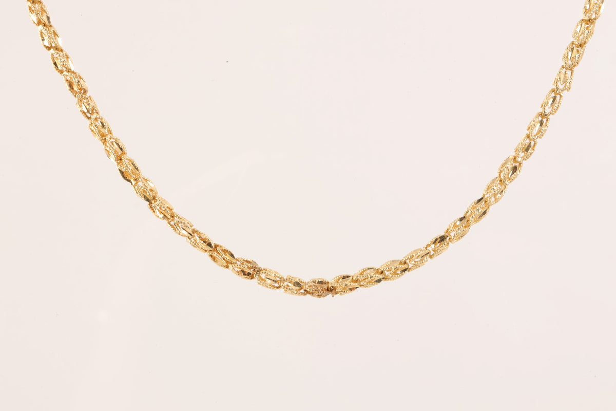 20'' 14k Yellow Gold Link Chain Necklace (17.93g.) – Chorost & Co.